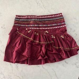 LoveShackFancy Lena mini skirt